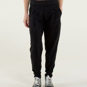 Lululemon Take Me Om Stirrup Pant  Black 12